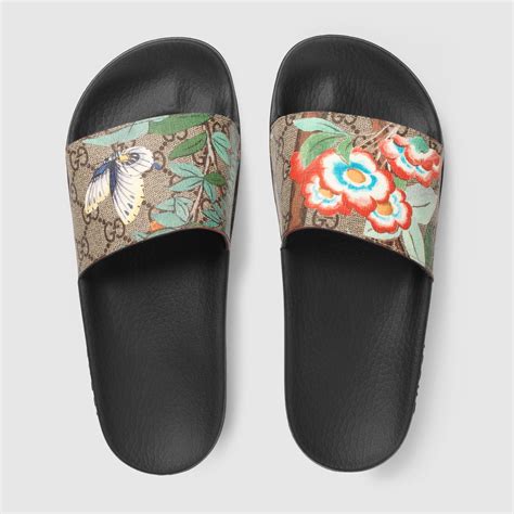 sliders gucci womens|new Gucci slides for women.